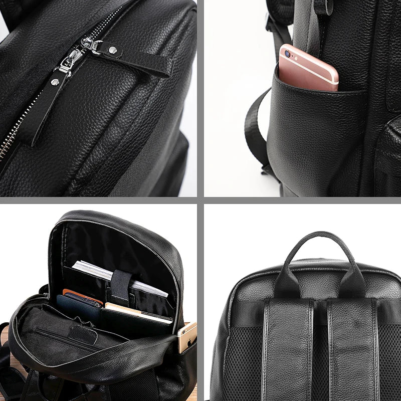 Genuine Leather Backpack