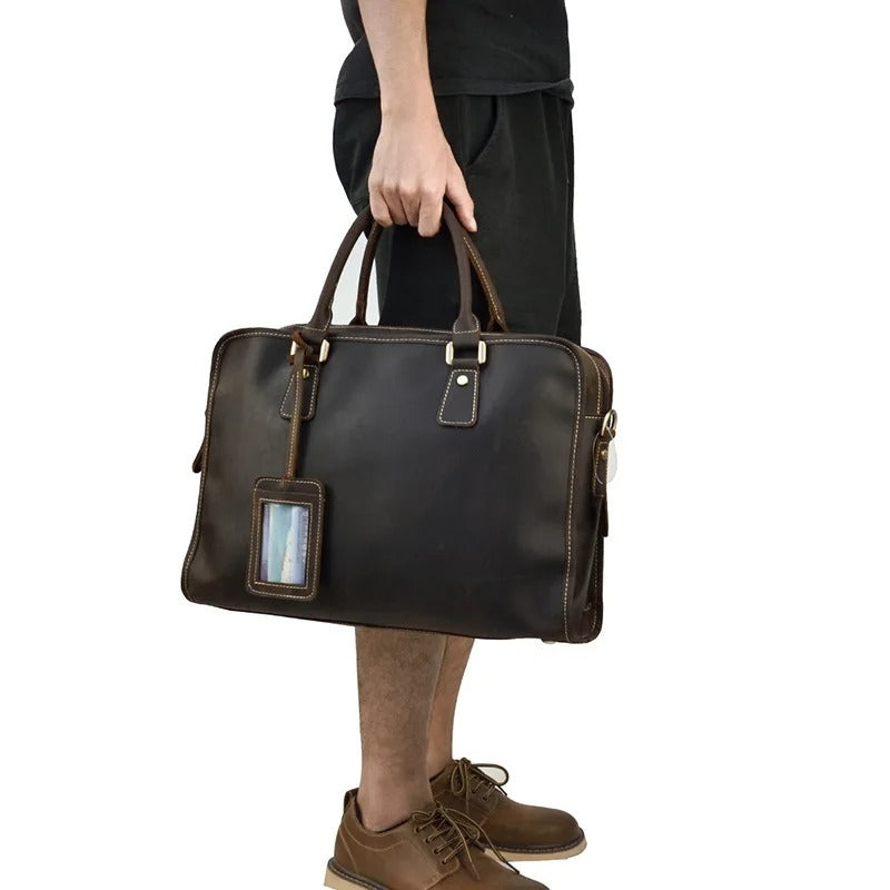 Harry Leather Laptop Bag