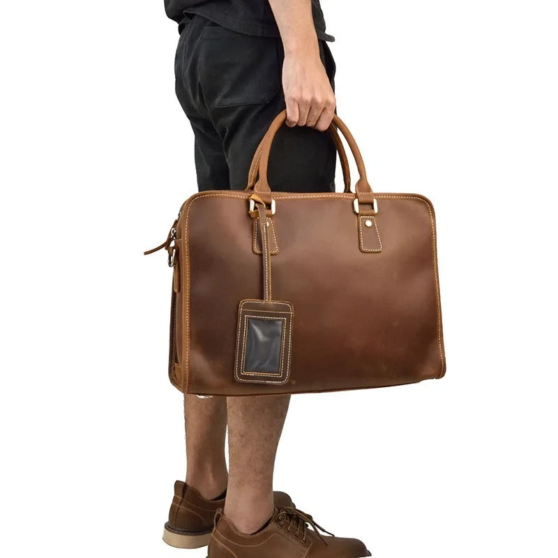 Harry Leather Laptop Bag