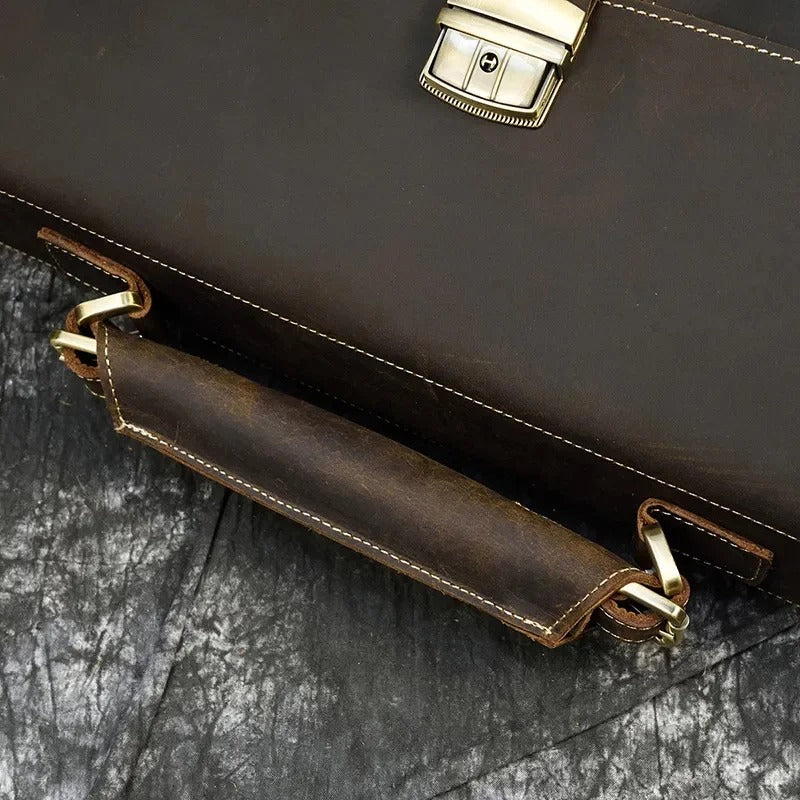 Harrison Leather Briefcase