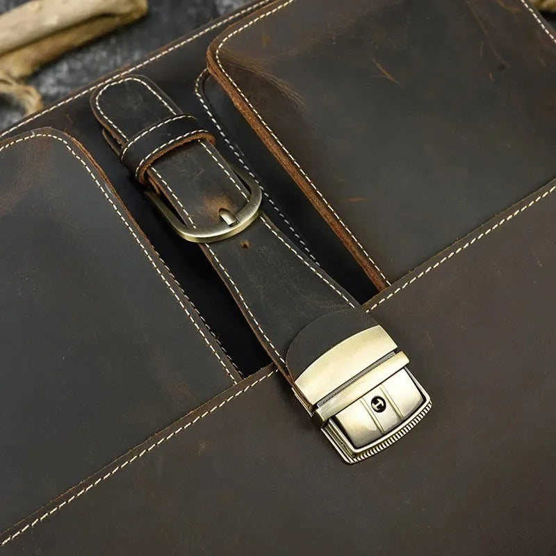 Harrison Leather Briefcase