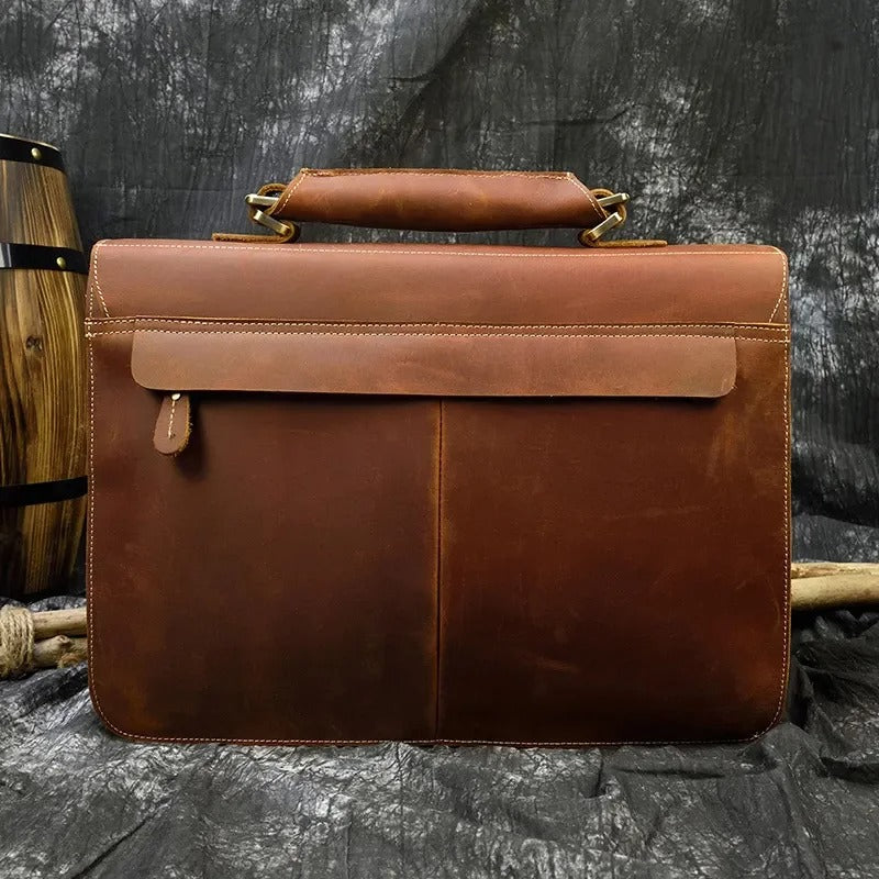 Harrison Leather Briefcase