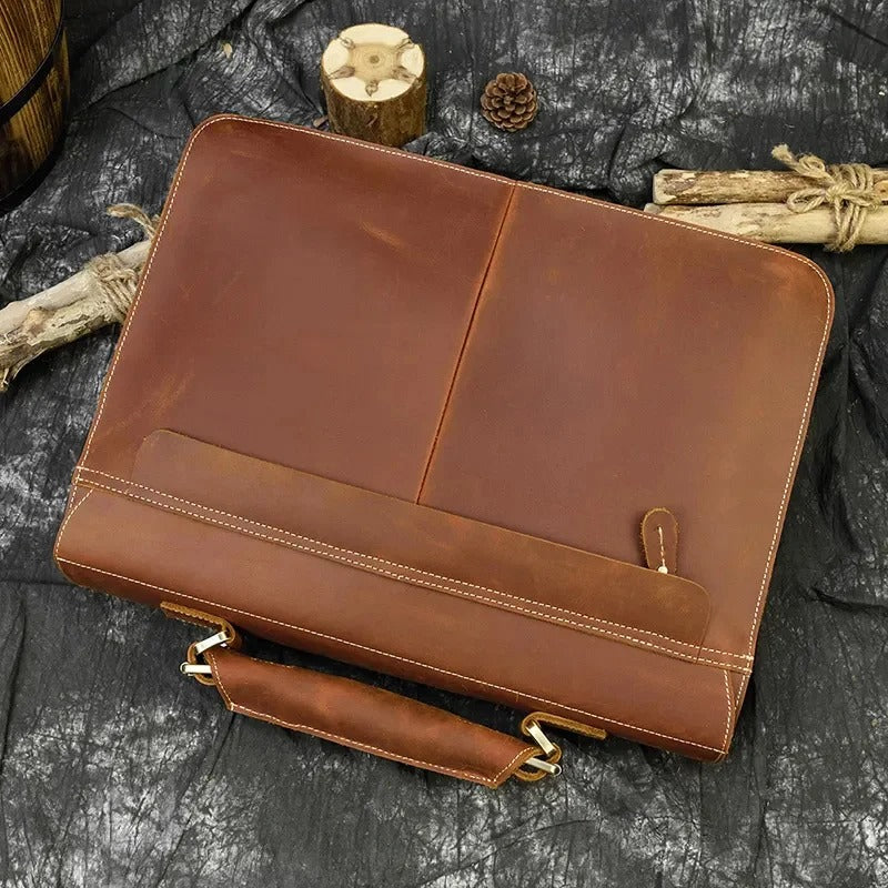 Maxwell Leather Briefcase