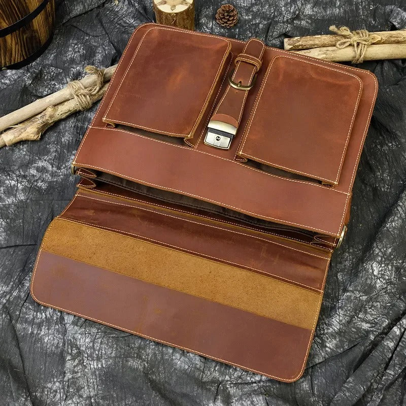 Harrison Leather Briefcase