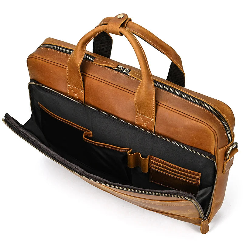 Miller Leather Briefcase