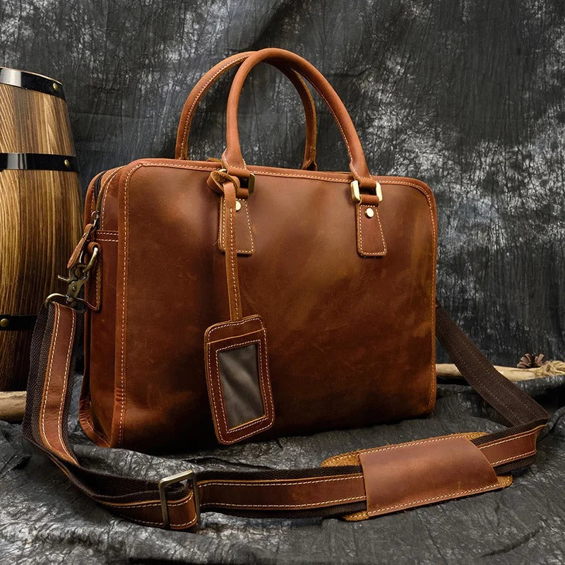 Harry Leather Laptop Bag